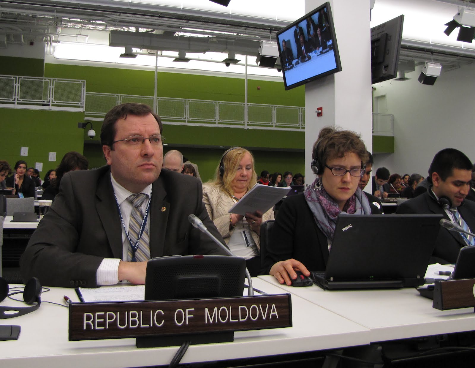 Vlad Lupan, reprezentantul Republicii Moldova la ONU